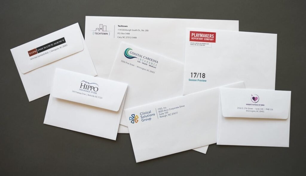 Envelope Printing Prescot