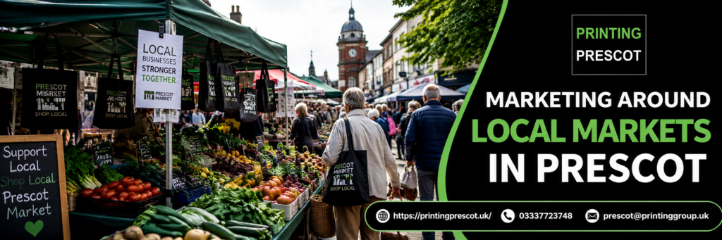Marketing Around Local Markets in Prescot